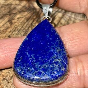Blue Lapis Lazuli Pendant 2”